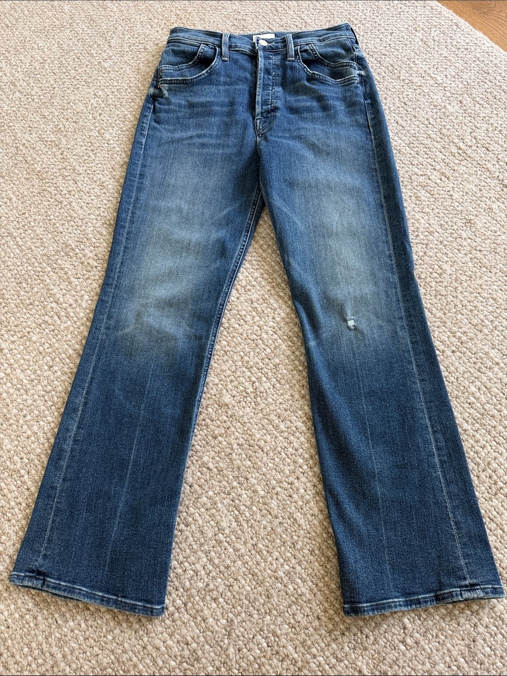 MOTHER denim the stash tripper ankle